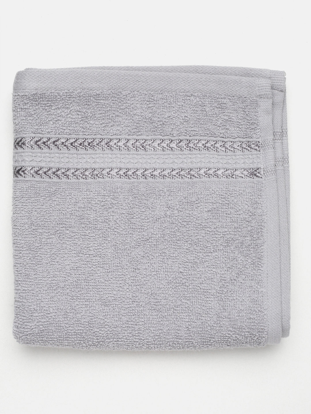 Premium Soft & Absorbent Silver Grey Terry Bath Towel