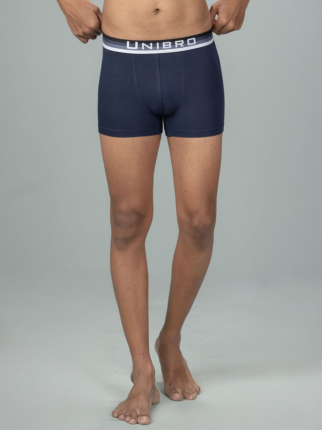 Men TENCEL™ Modal Micro Elastane Stretch Trunk Navy