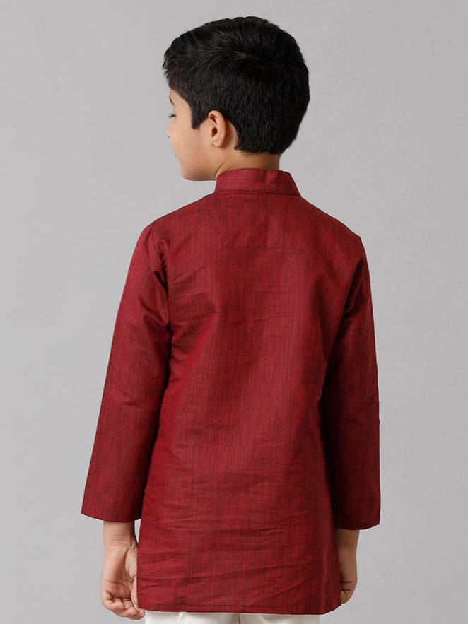 Boys Fantastic Kurtha Full Sleeves Maroon FS7