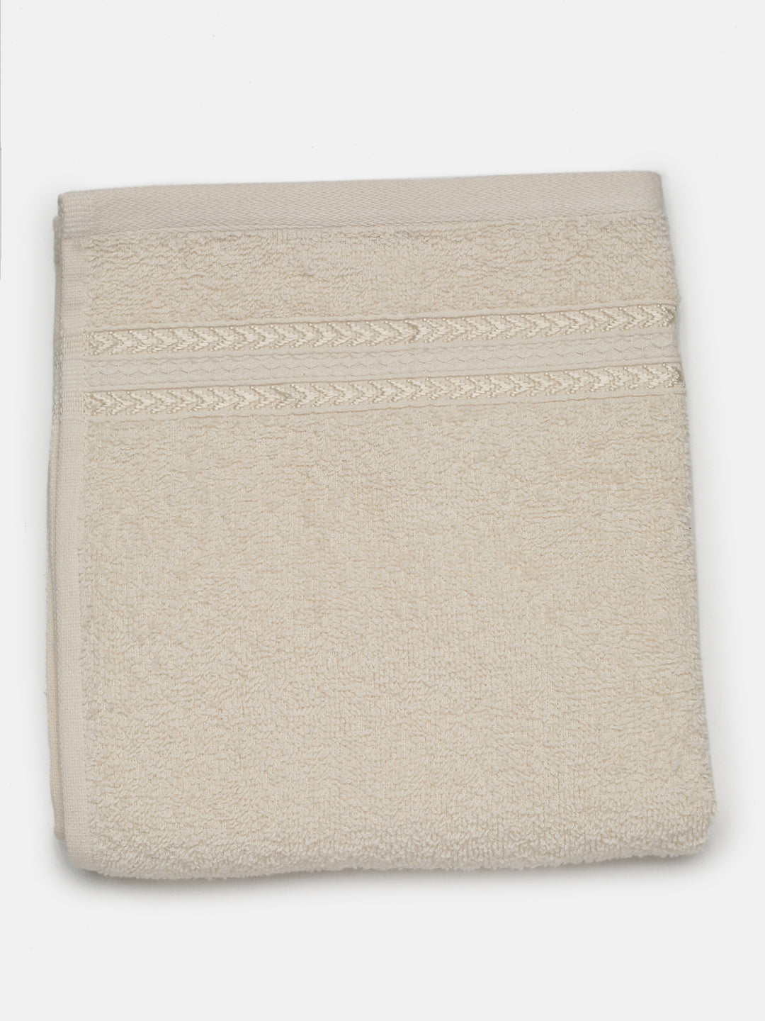 Premium Soft & Absorbent Ivory Terry Bath Towel