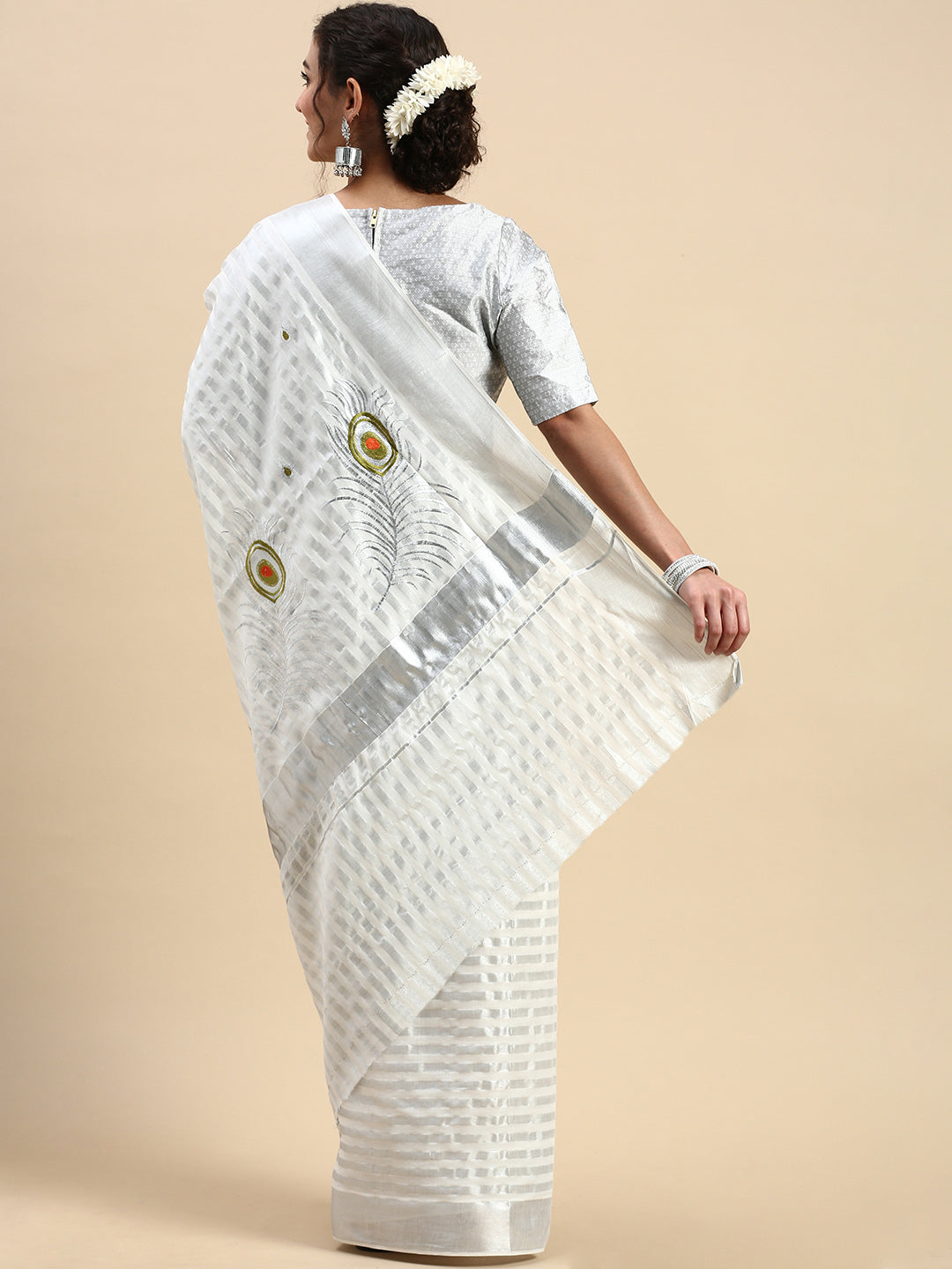 Cotton dhoti outlet saree