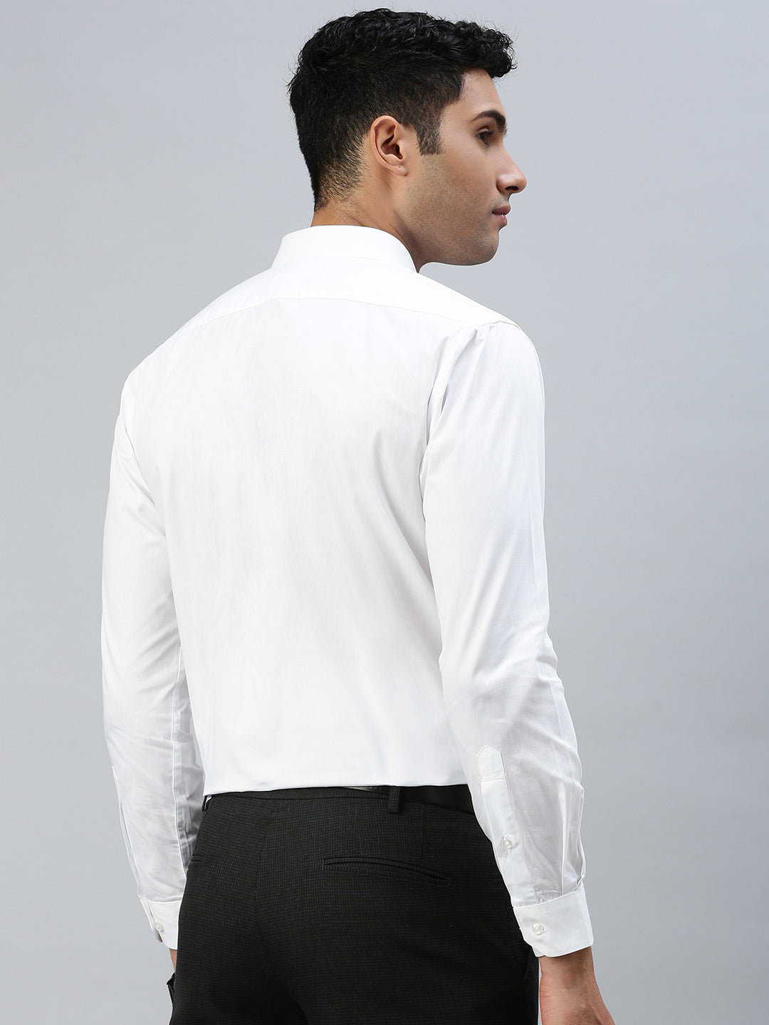 Mens 100% Cotton White Shirt_Winner