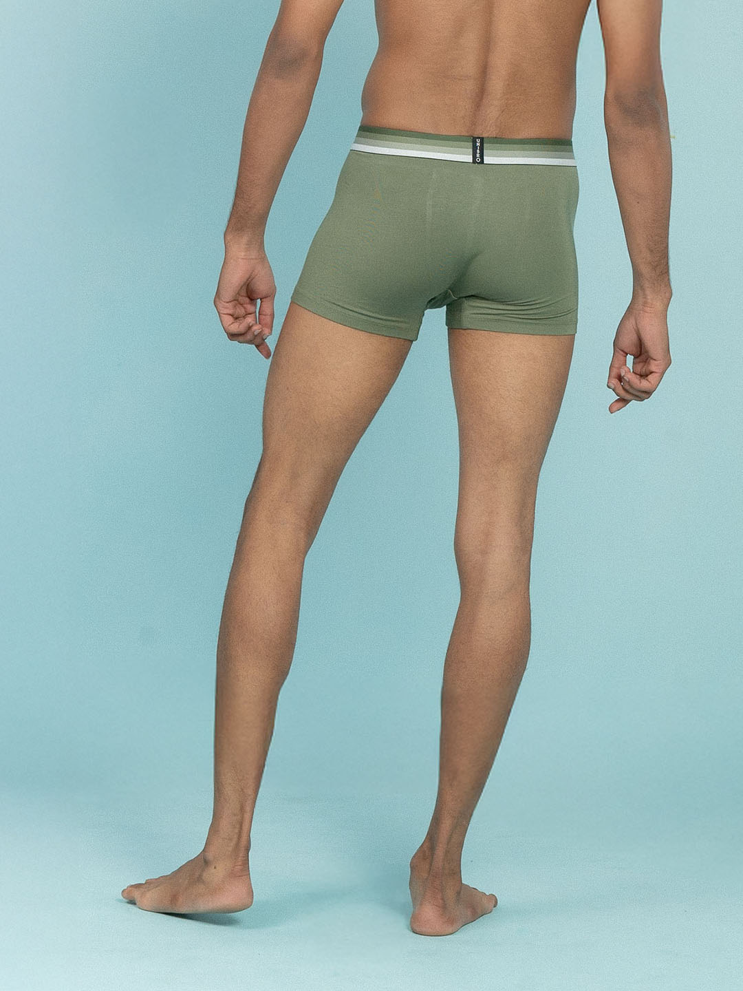 Men TENCEL™ Modal Micro Elastane Stretch Trunk Green