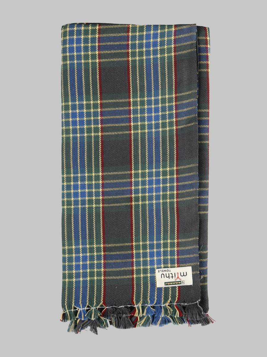 Light Weight Cotton Colour Checked Bath Towel Chapter-Design four