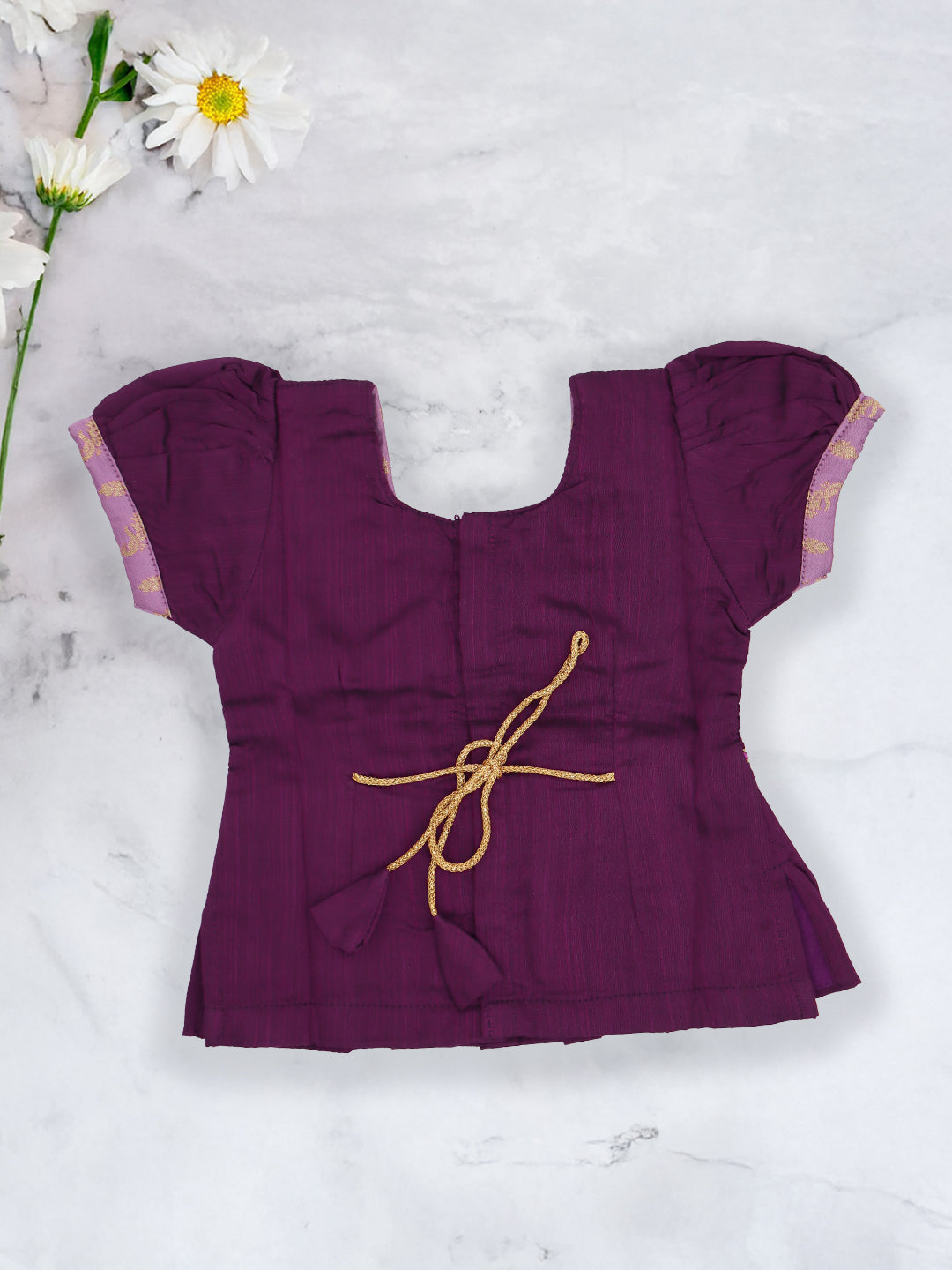 Girls Traditional Skirt Set Violet with Purple GPS21