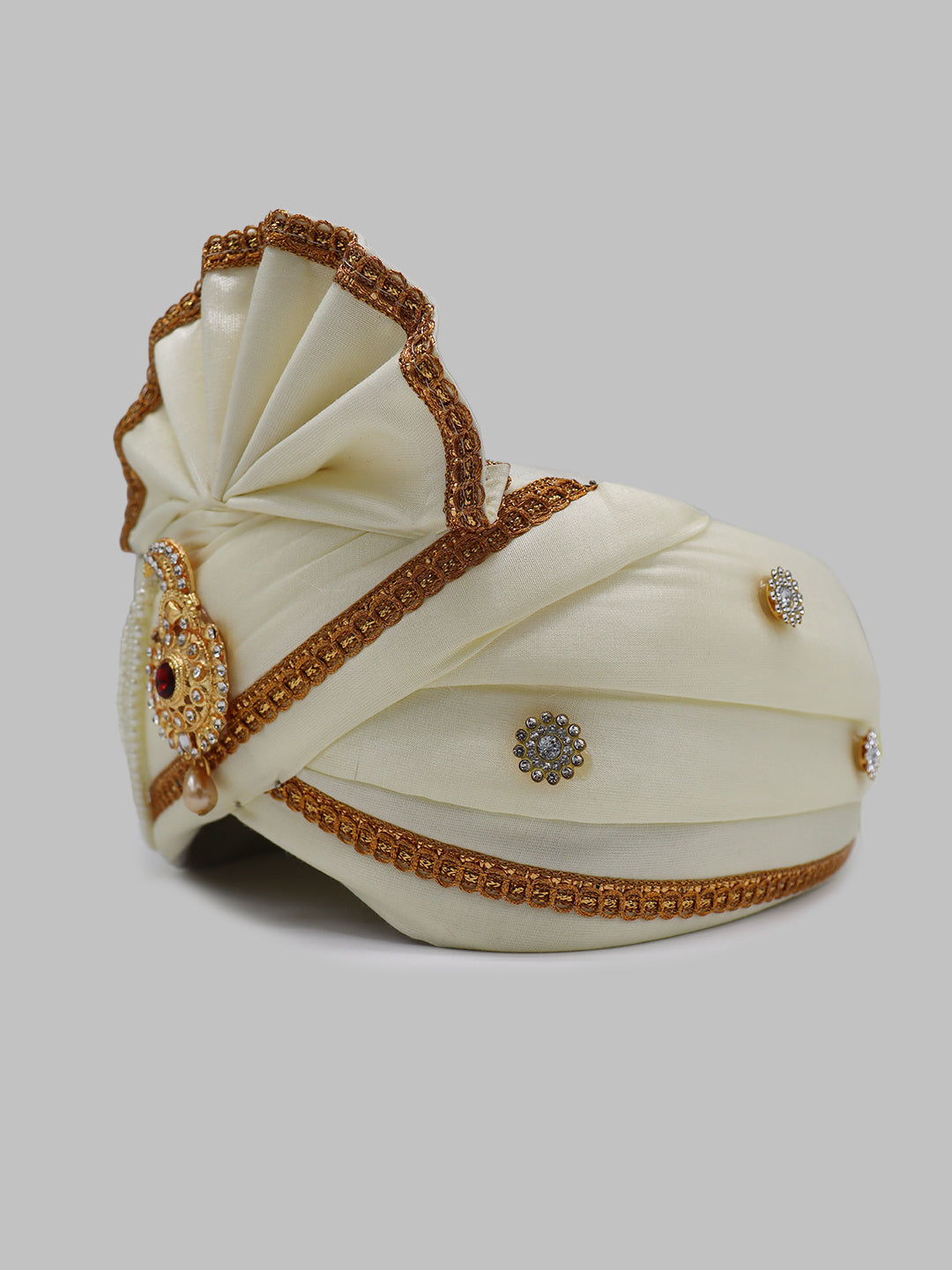 Traditional Silky Style Wedding Turban  - 92
