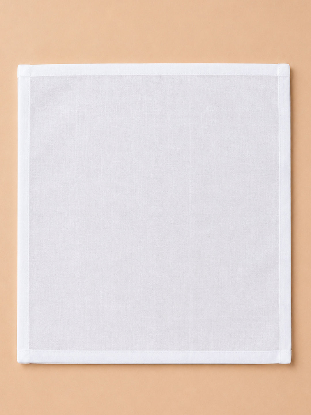 Cotton White Hand Kerchief (3 in 1)