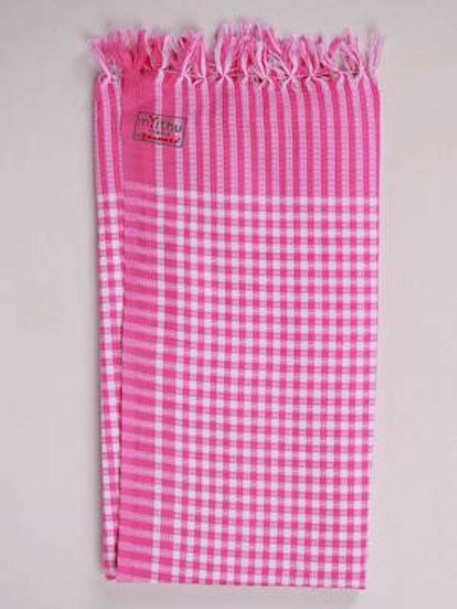 Cotton Bath Glory Spl Towel (2 PCs Pack)-Design three