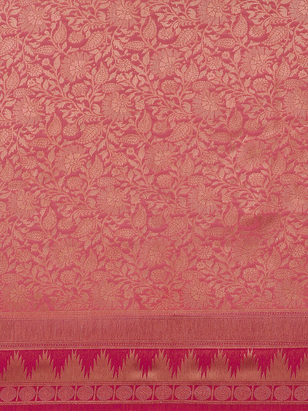 Women Semi Silk Saree Pink SS209