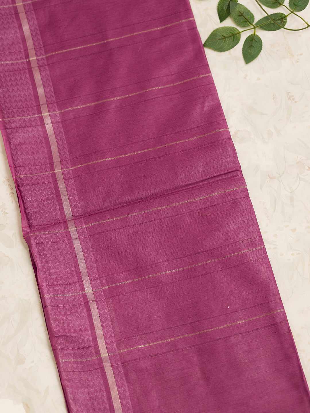 Women Purple Semi Tussar Saree ST215