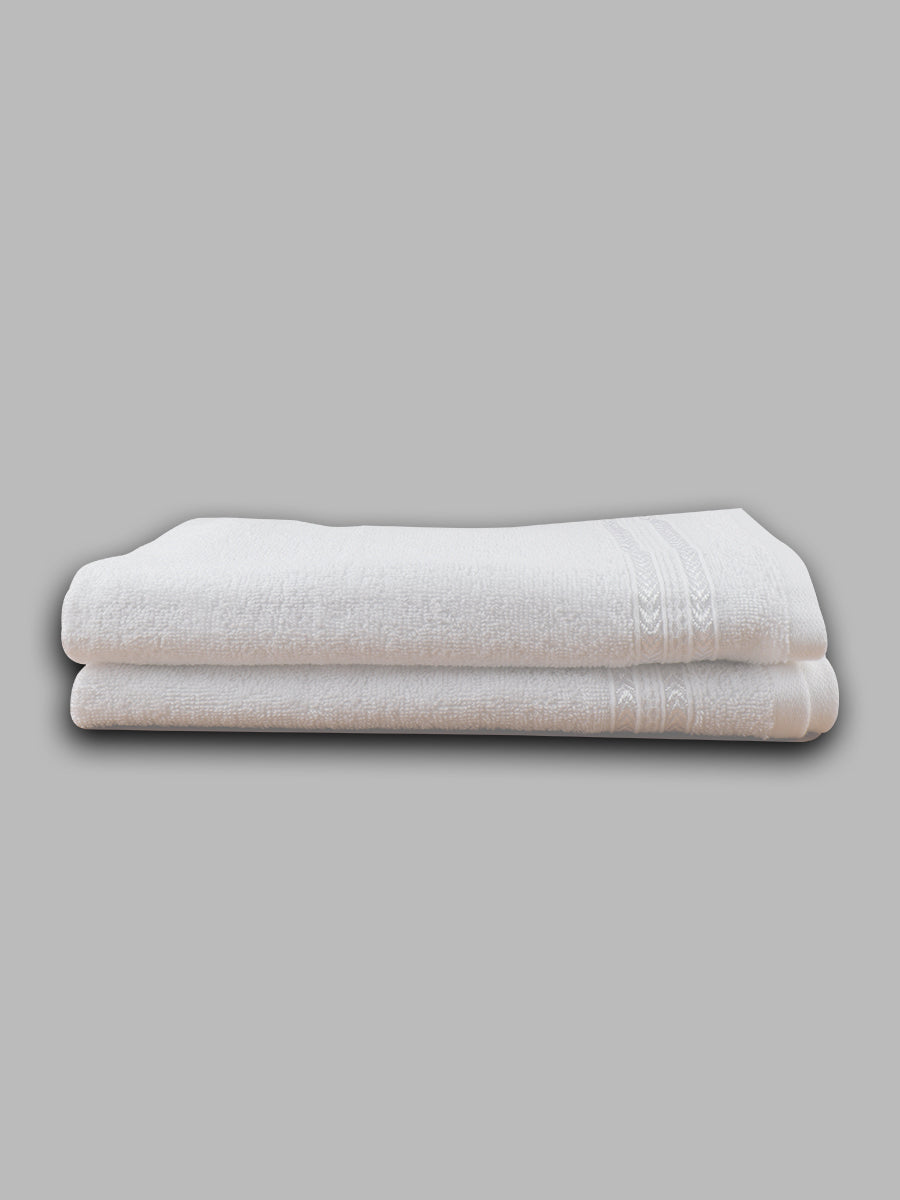 Premium Soft & Absorbent White Terry Hand Towel HW