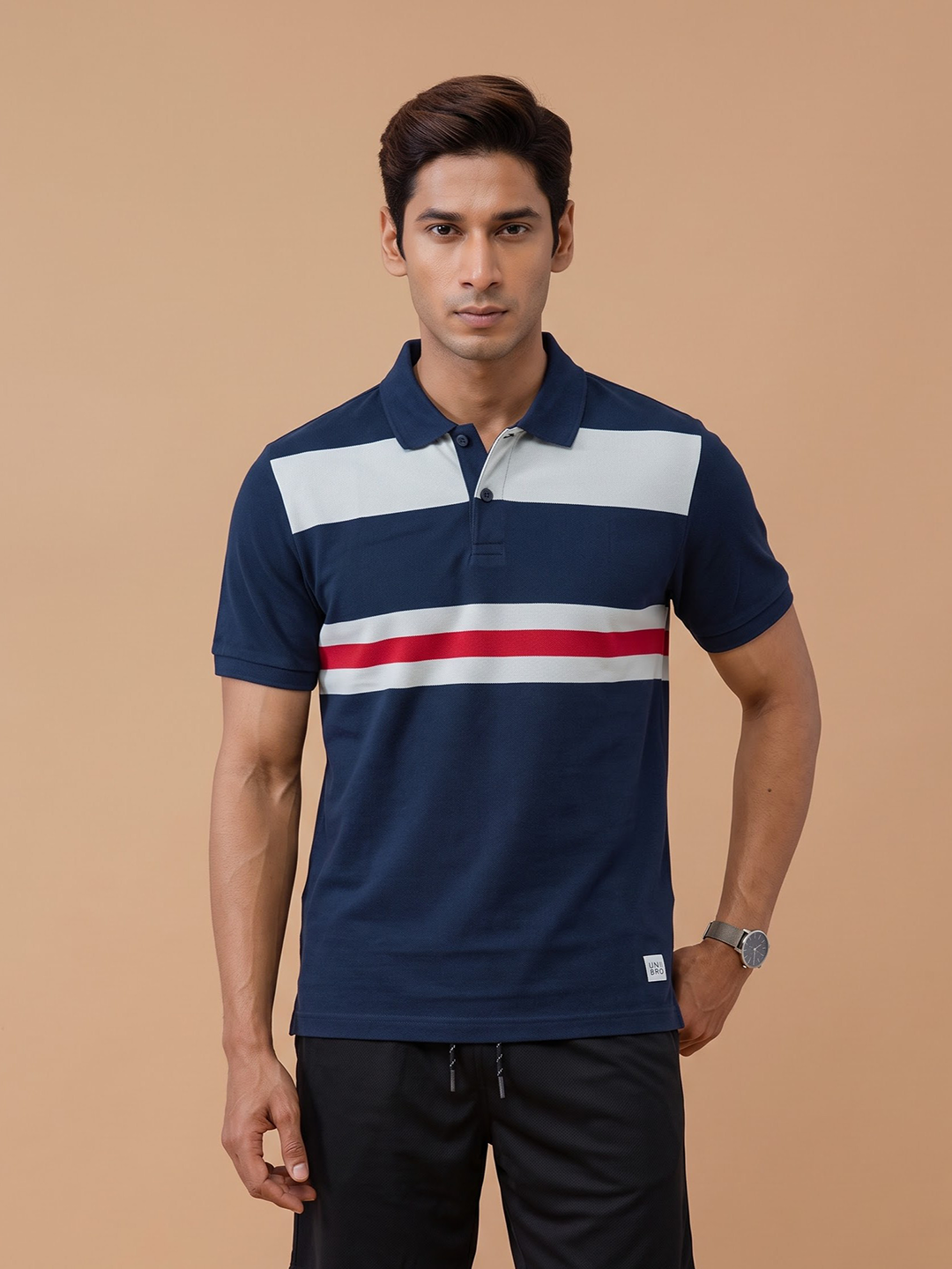 Smart Fit Exclusive Polo T-Shirt Maritime Stripes ED15