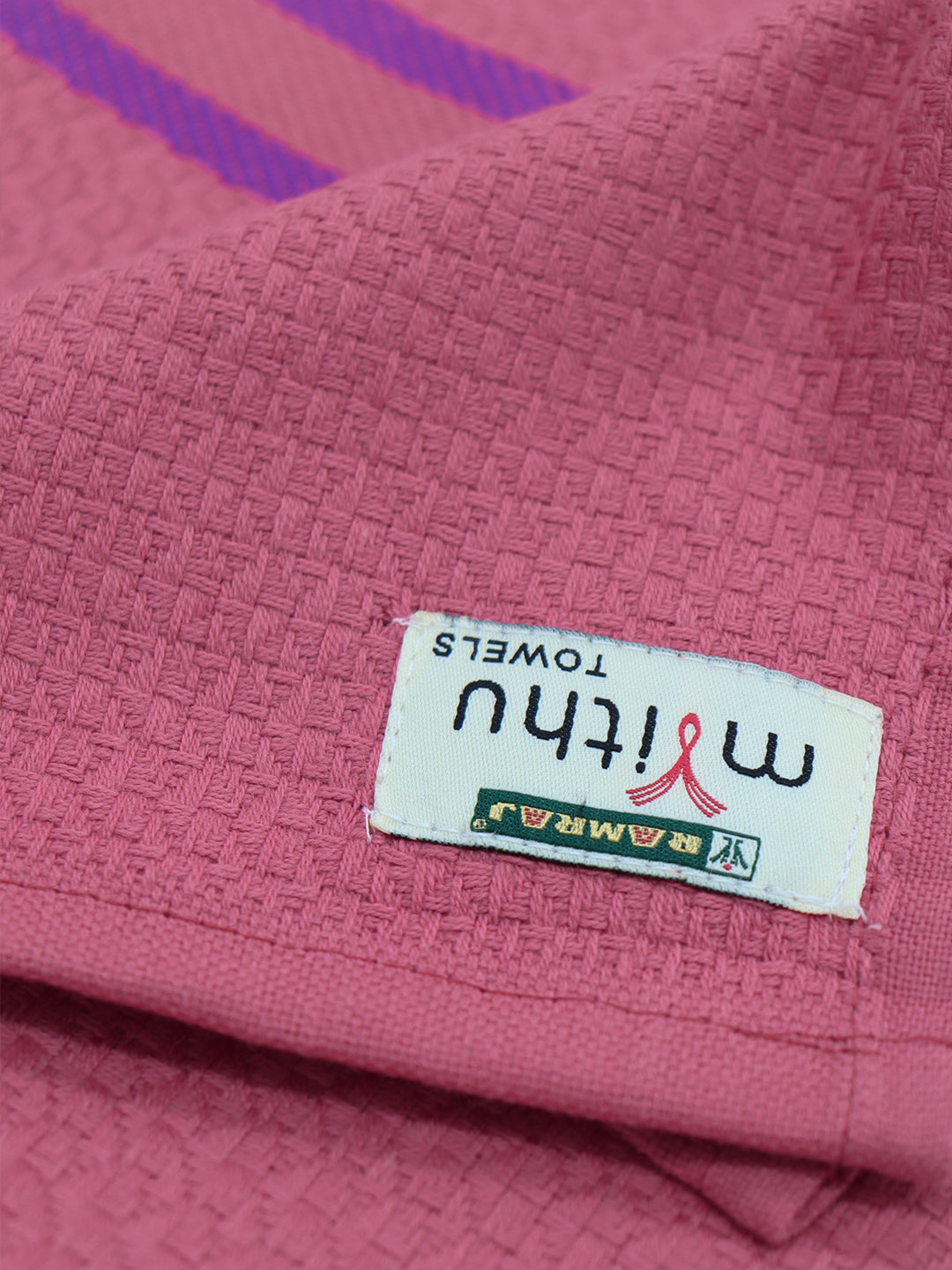 100% Cotton Self Designed Bath Towel Red Magnus MCB11