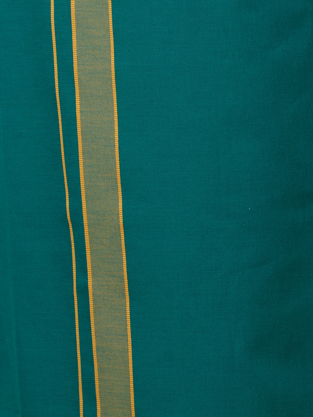 Men Fancy Border Dhoti Green Enchant Colour 2