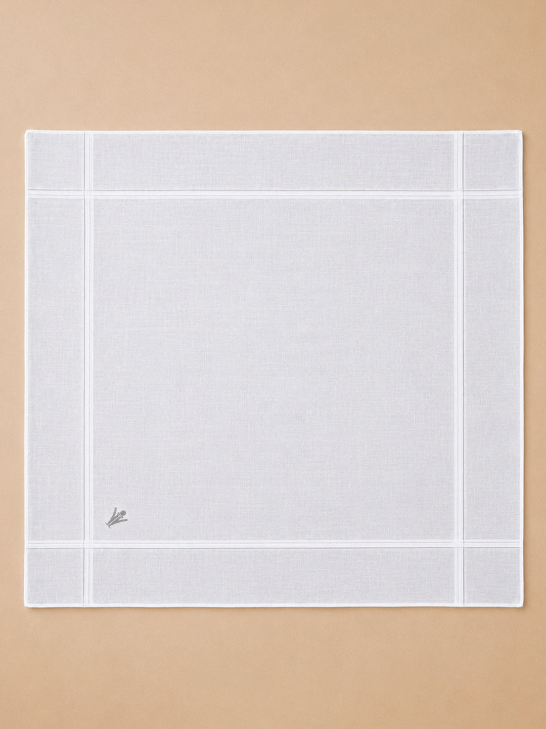 Cotton White Hand Kerchief 2700 (3 in 1)