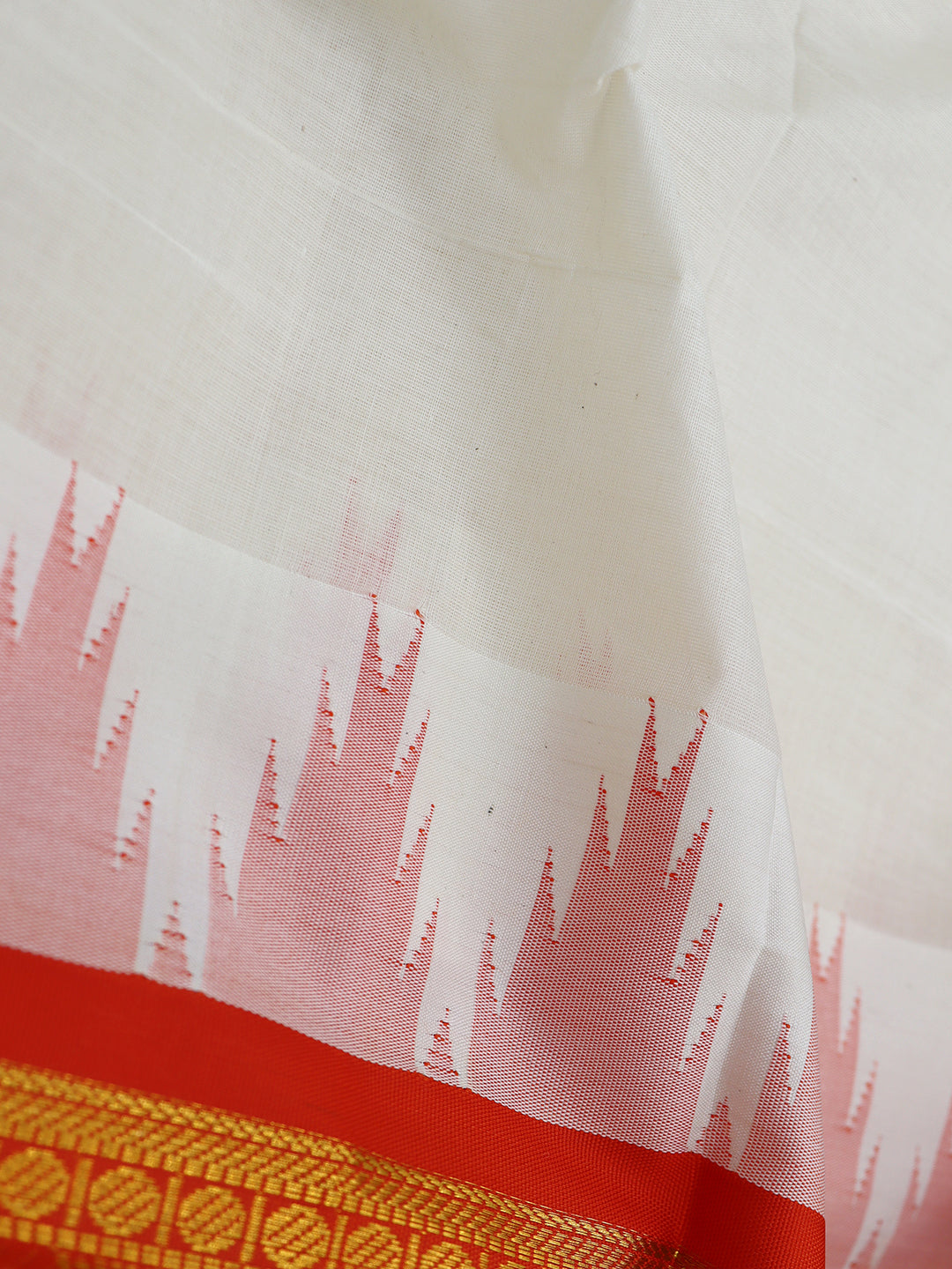 Men Cotton Cream Panchakacham with Angavasthram Yogendra (9+5)YG03