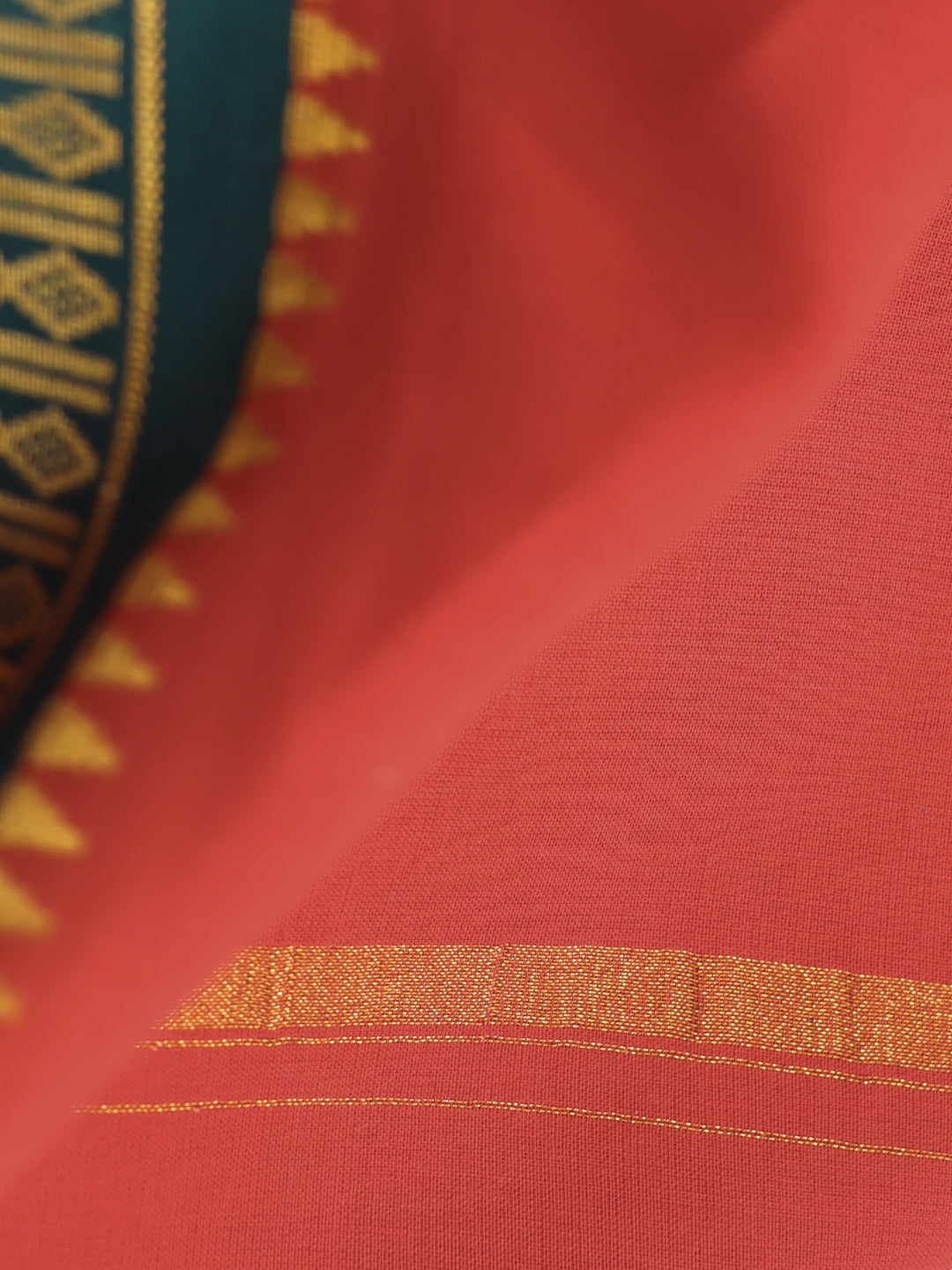 Men Panchakacham with Angavasthram Red (9+5) Shreeman Pet