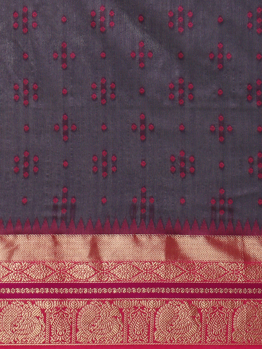 Womens Semi Cotton Weaving Saree SCS96