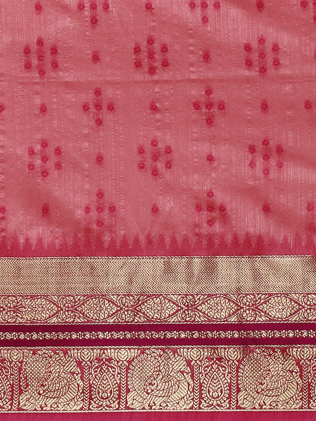 Womens Semi Cotton Weaving Saree SCS92