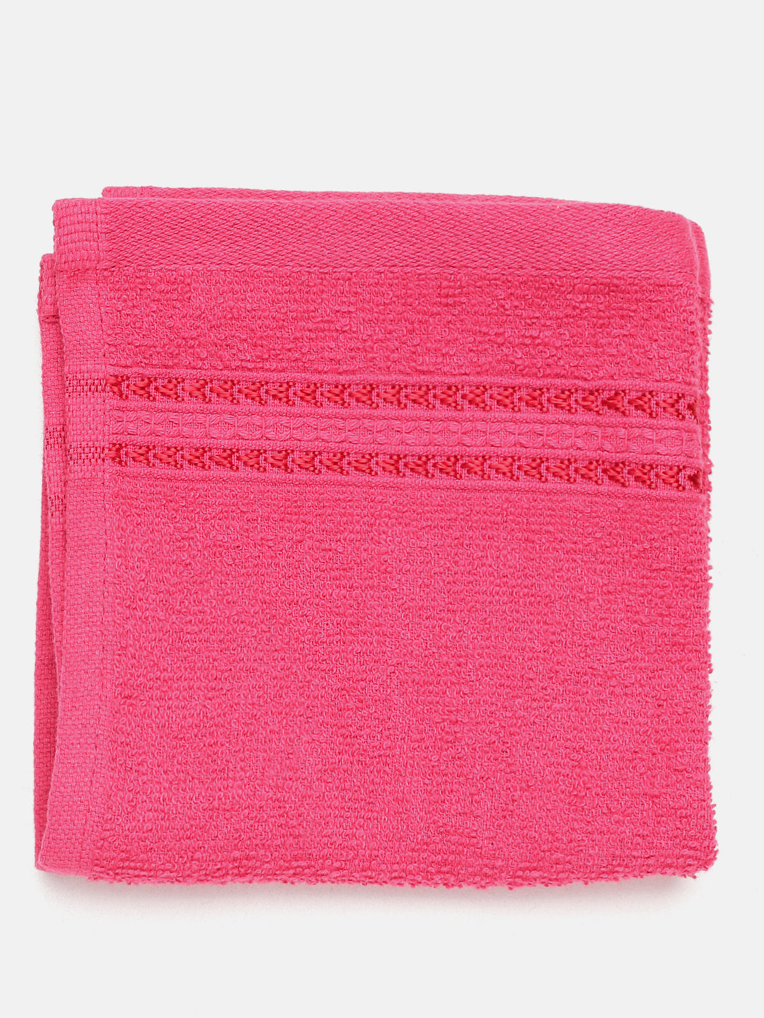 Premium Soft & Absorbent Pink Terry Bath Towel