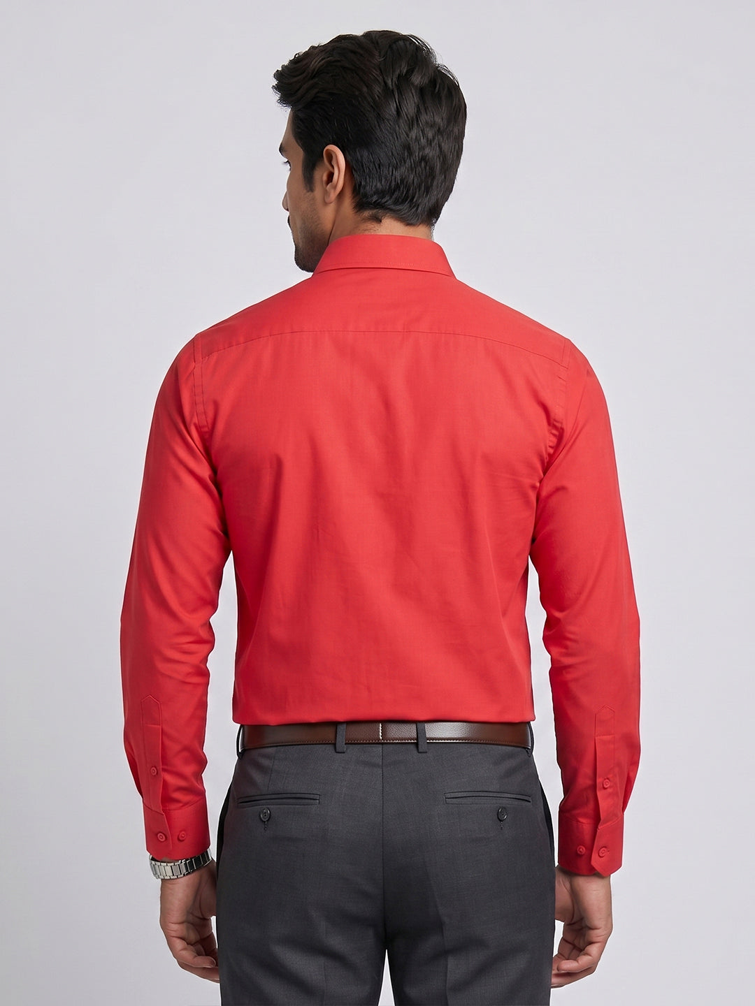 Pack of 2 | 100% Cotton Smart Fit Shirts - Red & Yellow