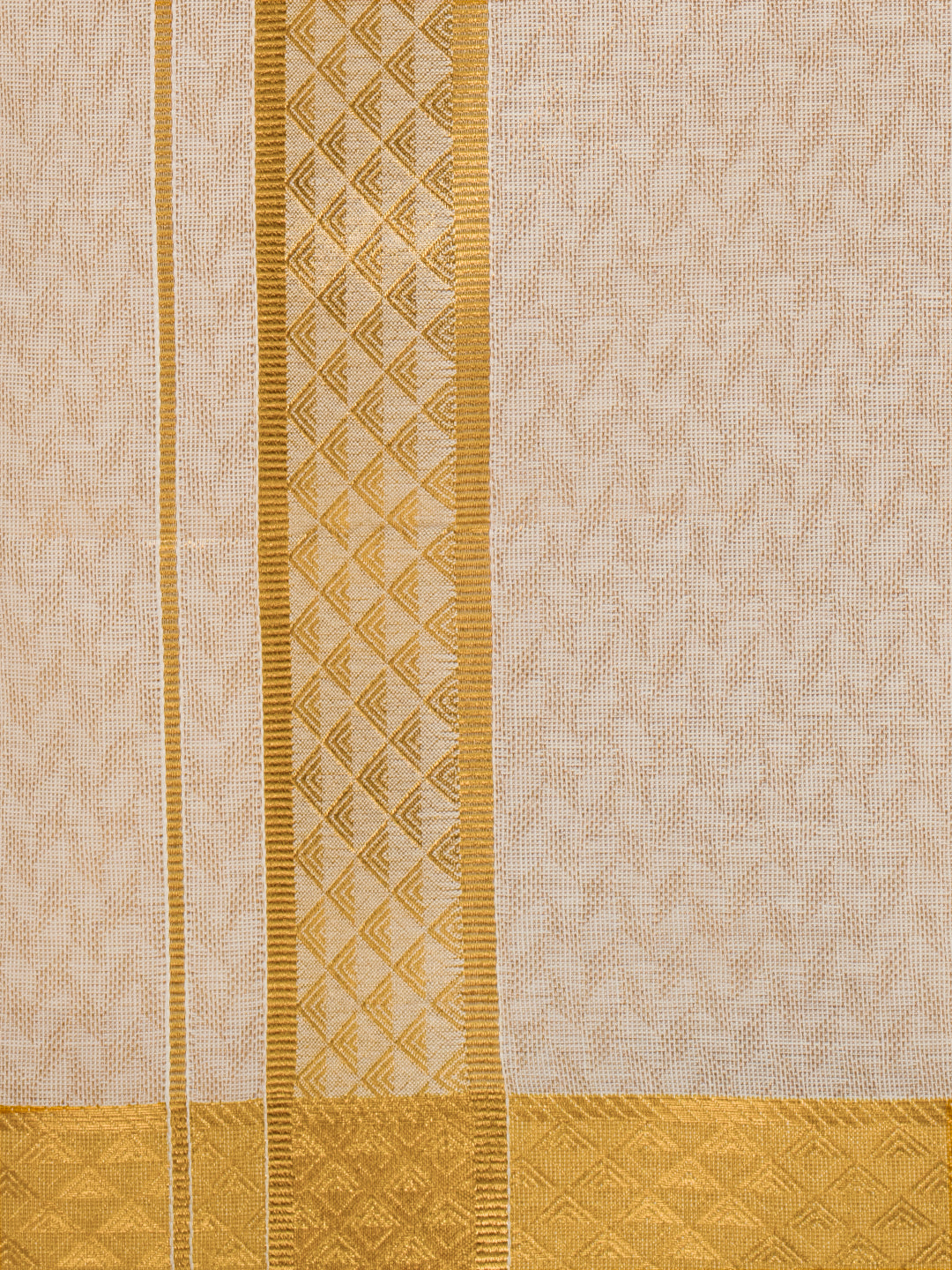 Men Gold Tissue Jacquard Full Sleeves Shirt with Matching Dhoti Set GD12