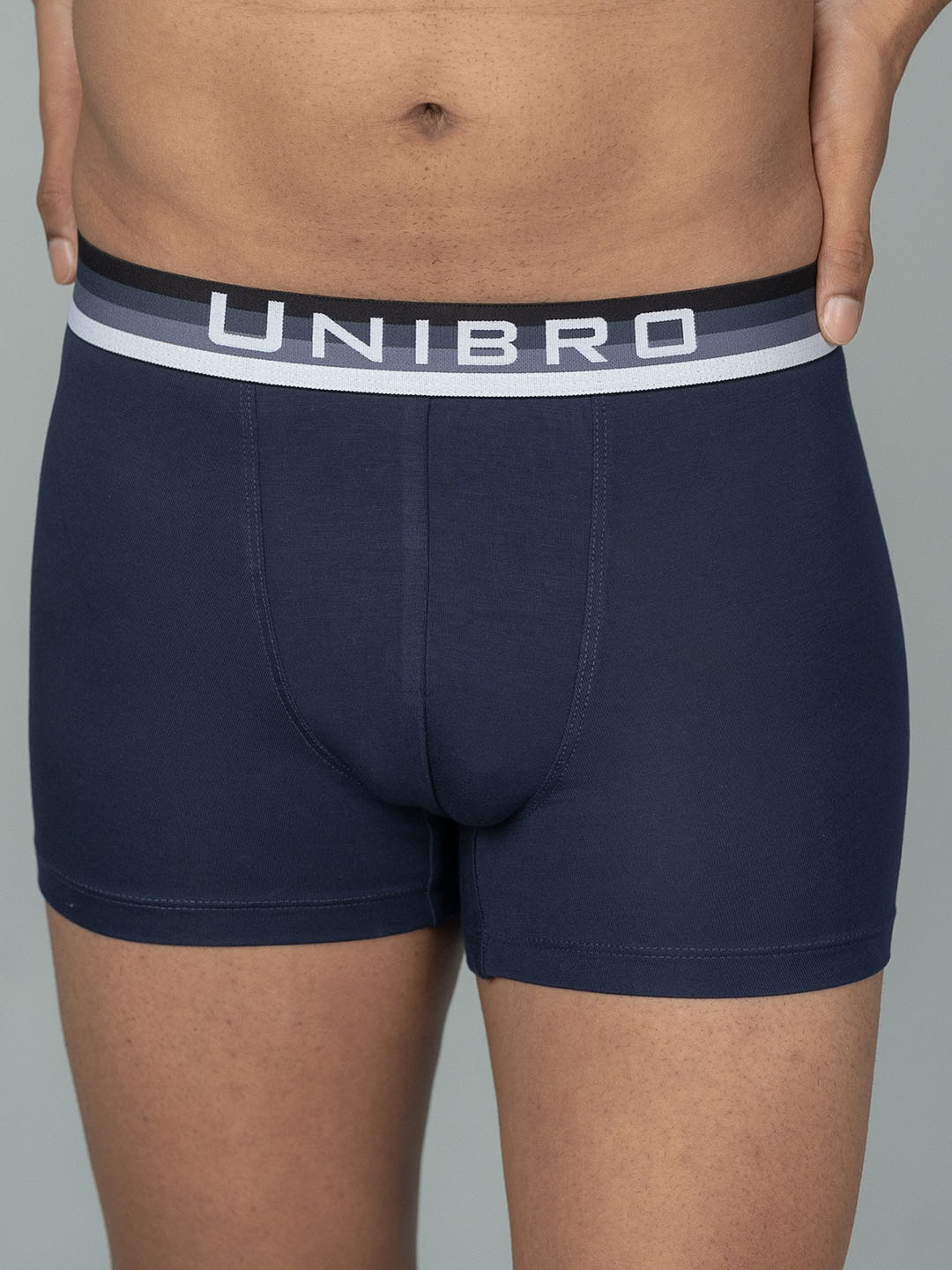 Men TENCEL™ Modal Micro Elastane Stretch Trunk Navy