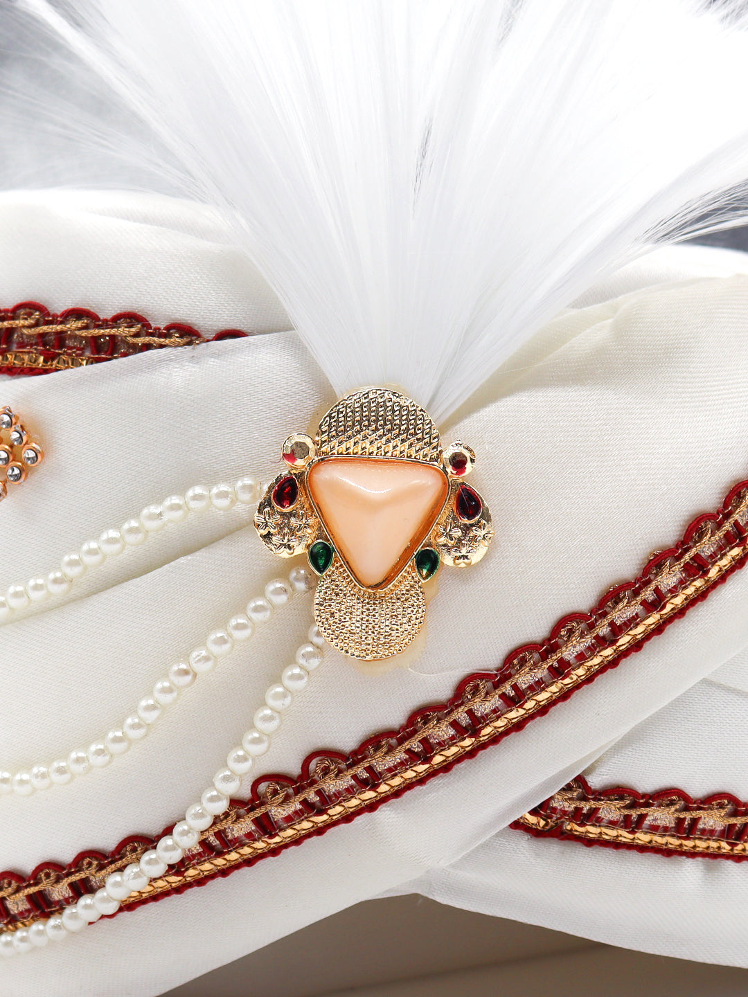 Traditional Silky Style Wedding Turban  - 89