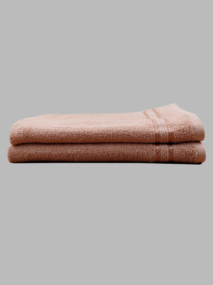 Premium Soft & Absorbent Peach Terry Hand Towel HC7-View two