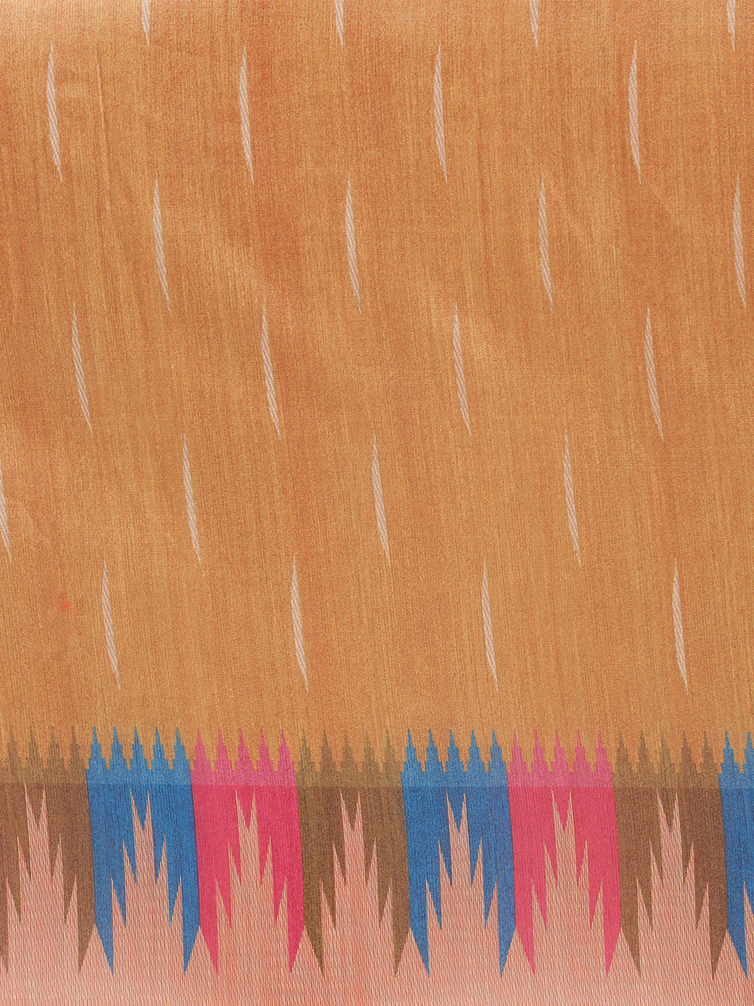 Women Semi Tussar Weaving Saree Brown ST173