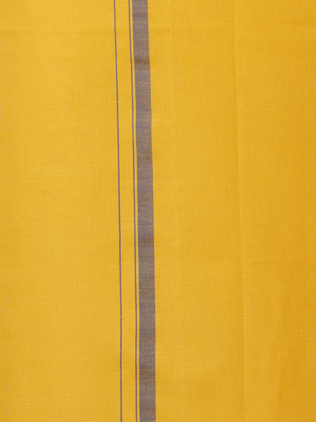 Men Fancy Border Dhoti Yellow Enrich Colour 13 (GLDF)