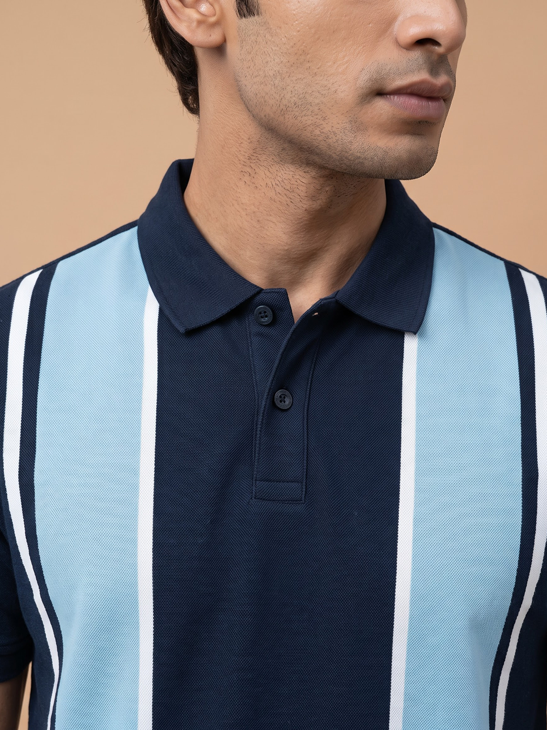 Smart Fit Exclusive Striped Polo T-Shirt Airy ED18