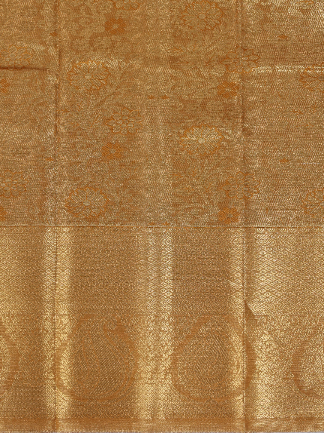 Women Art Silk Gold Jacquard Saree ASS148