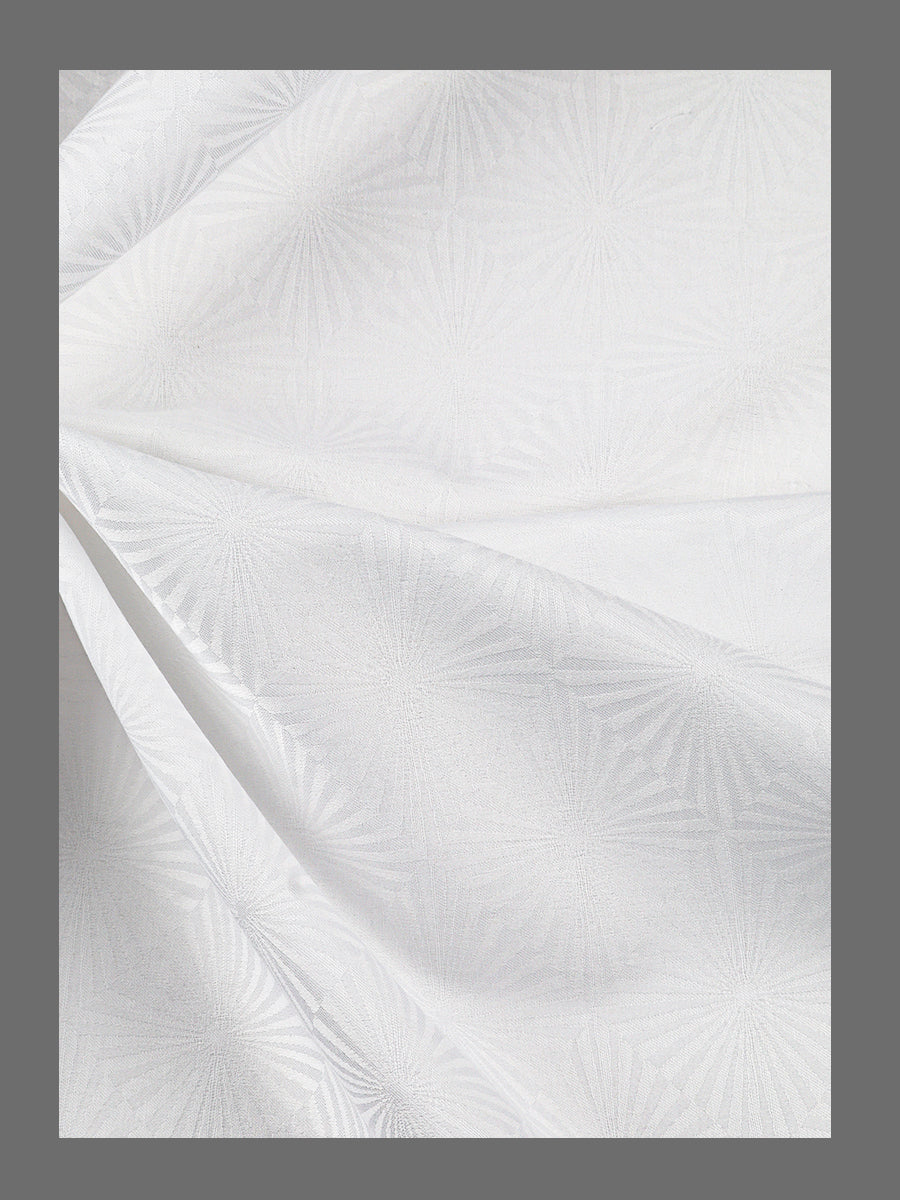 Buy Mens Pure Cotton White Shirt Fabric - Luxurious and Perfumed