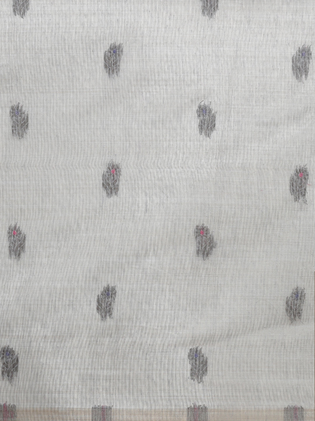 Women Grey Cotton Weaving Saree PCS251