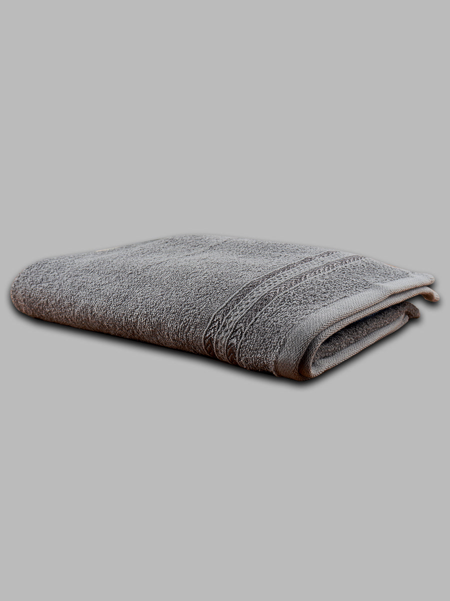 Premium Soft & Absorbent Grey Terry Hand Towel HC5-View two