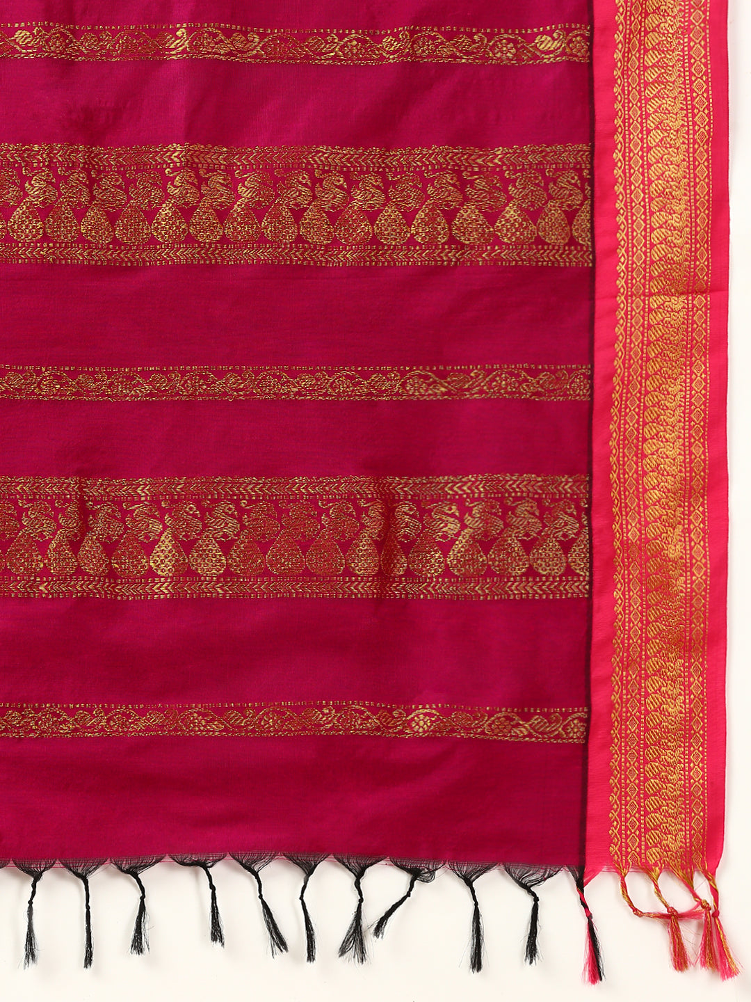 Women Kalyani Cotton Saree Green PCS118