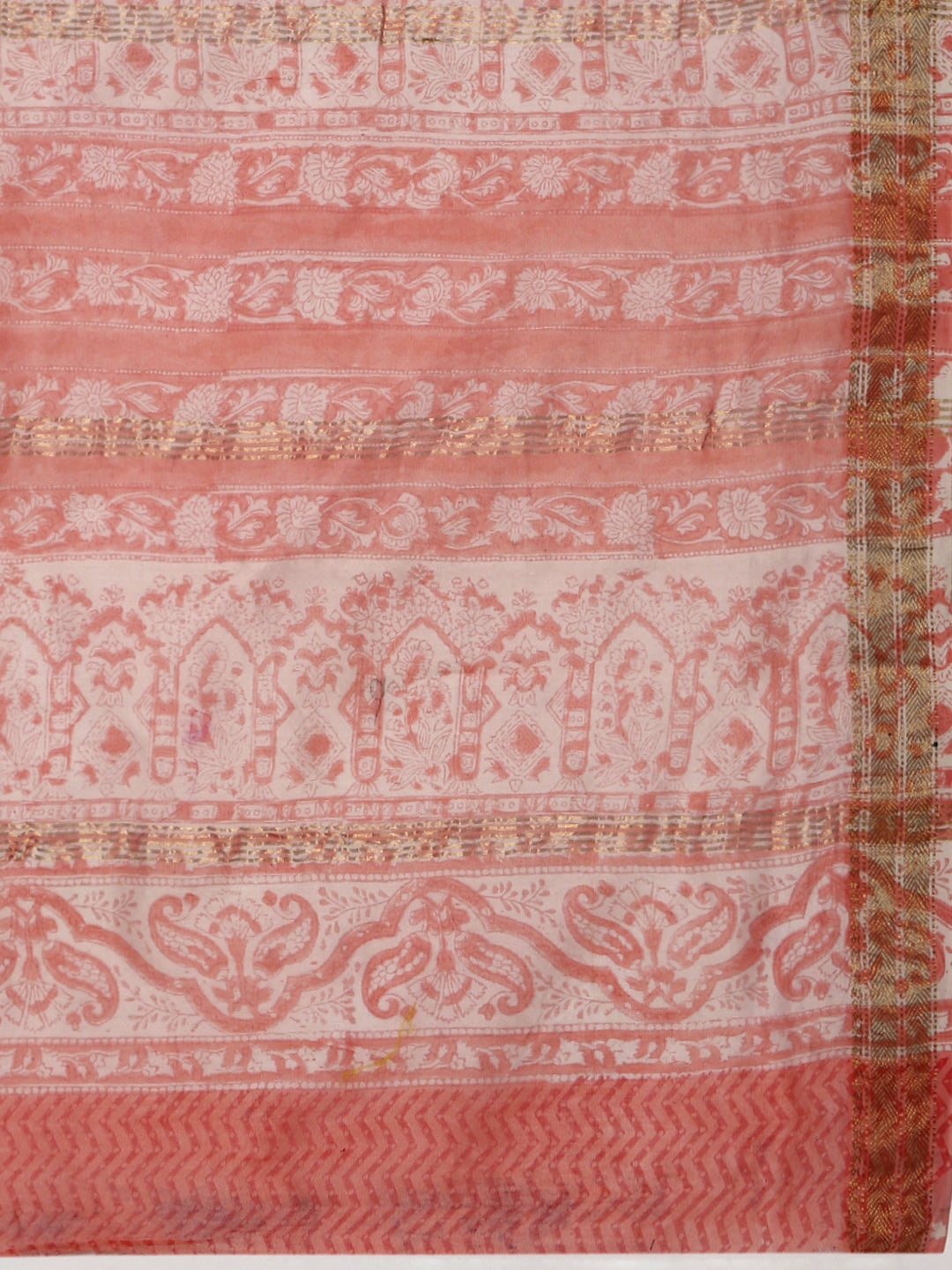 Women Semi Silk Saree Peach SS197