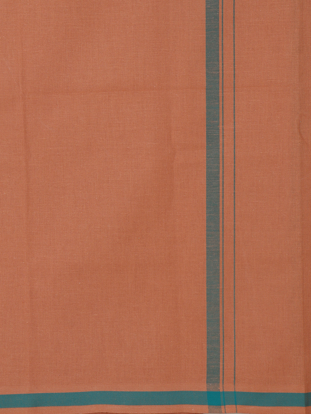 Men Cotton Blend Single Layer Kaavi Dhoti with Fancy Border Enrich Colour 1