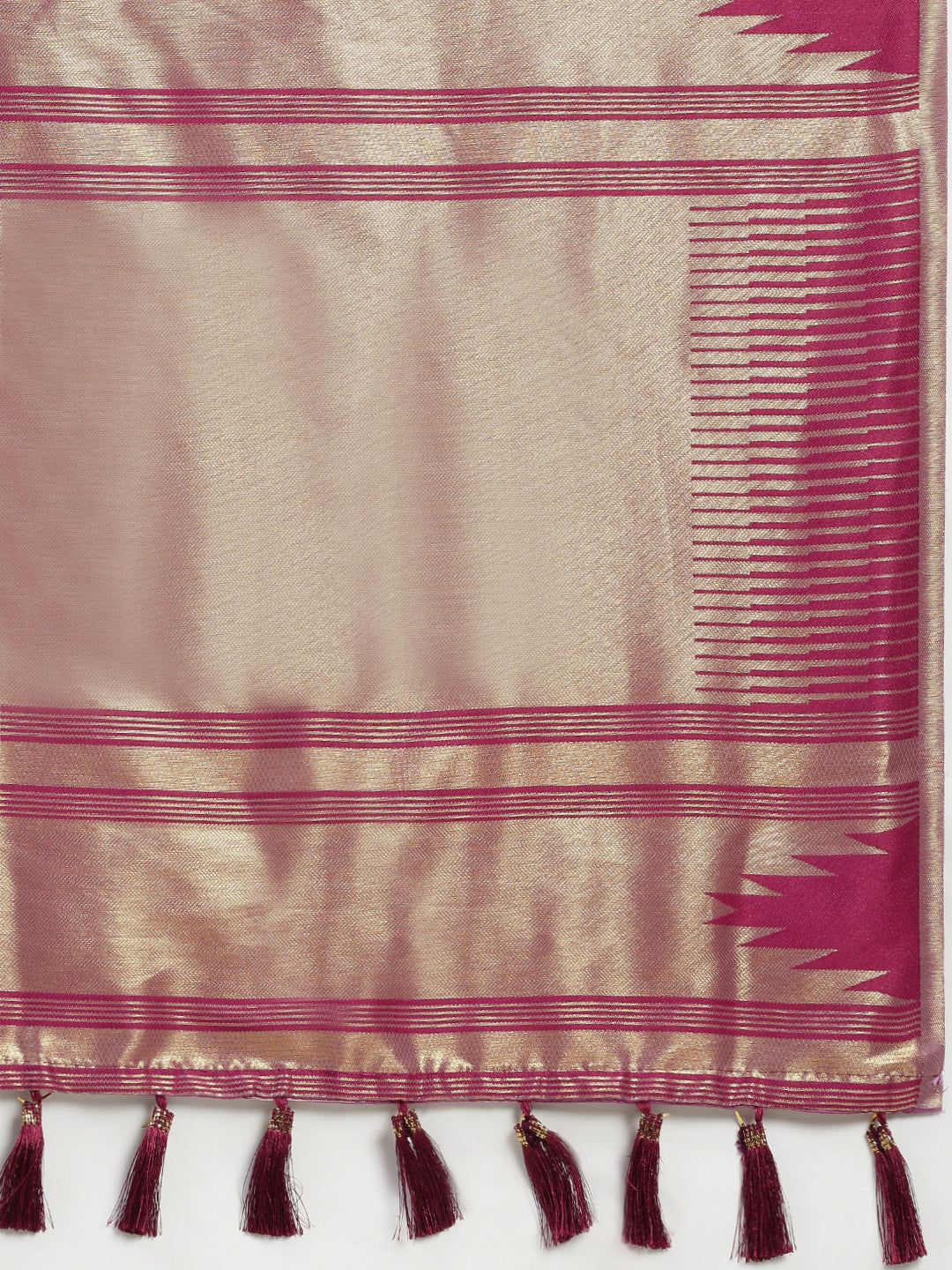 Womens Semi Silk Saree Purple SS231