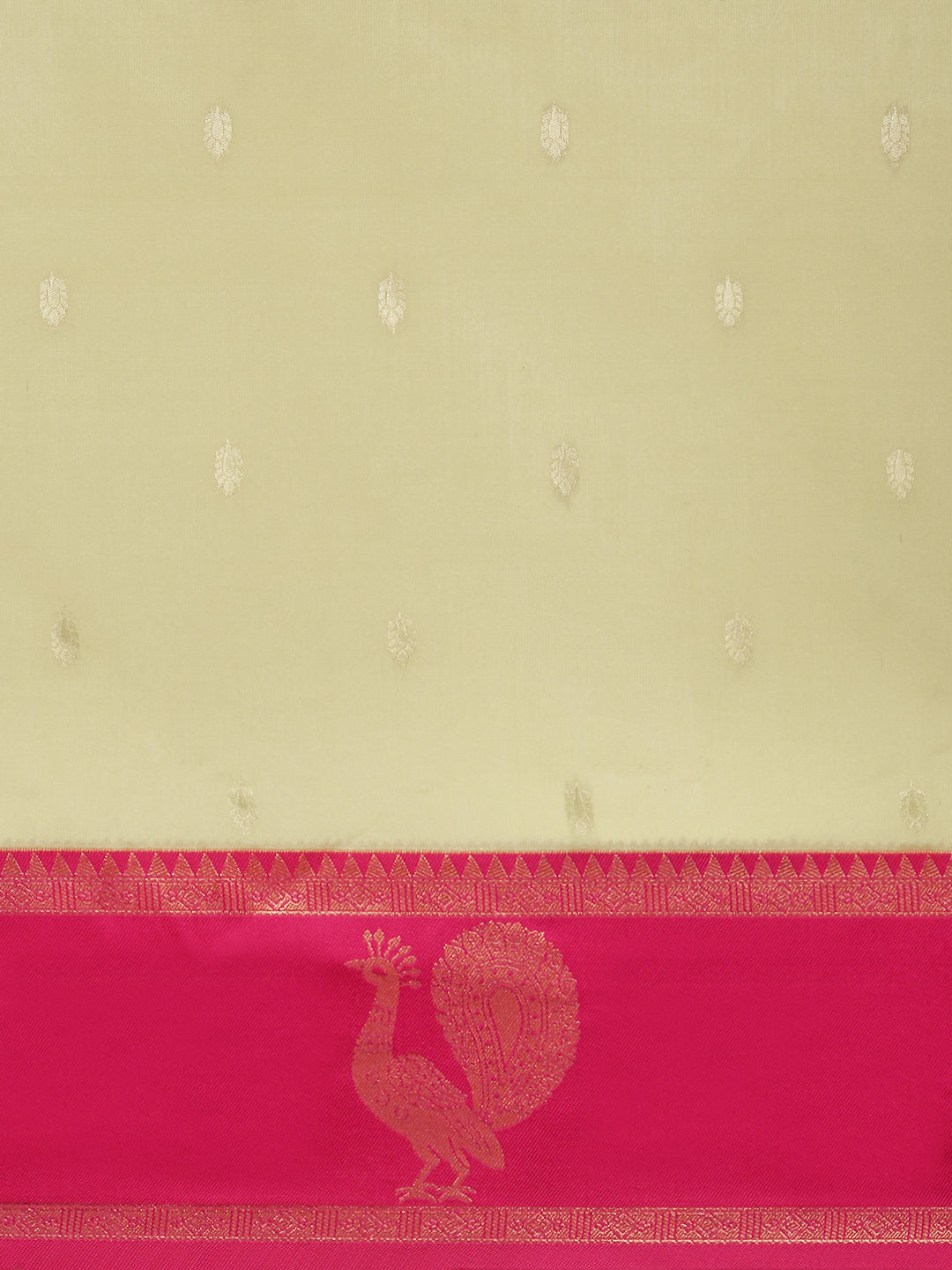 Women Sandal with Pink Border Soft Silk Saree SS390