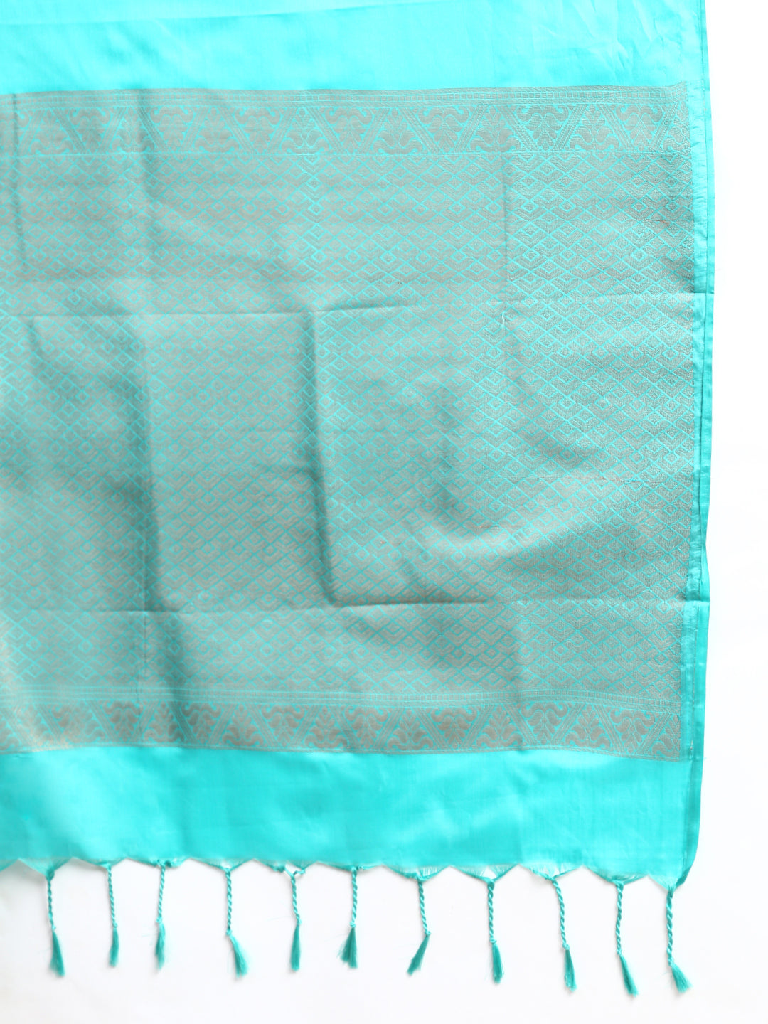 Elegant Semi Soft Silk Blue Colour Saree SS40-Close view