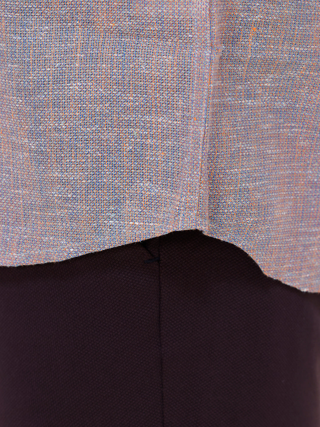 Men Cotton Rich Shirt Greeny Orange Trendy 12 YL16