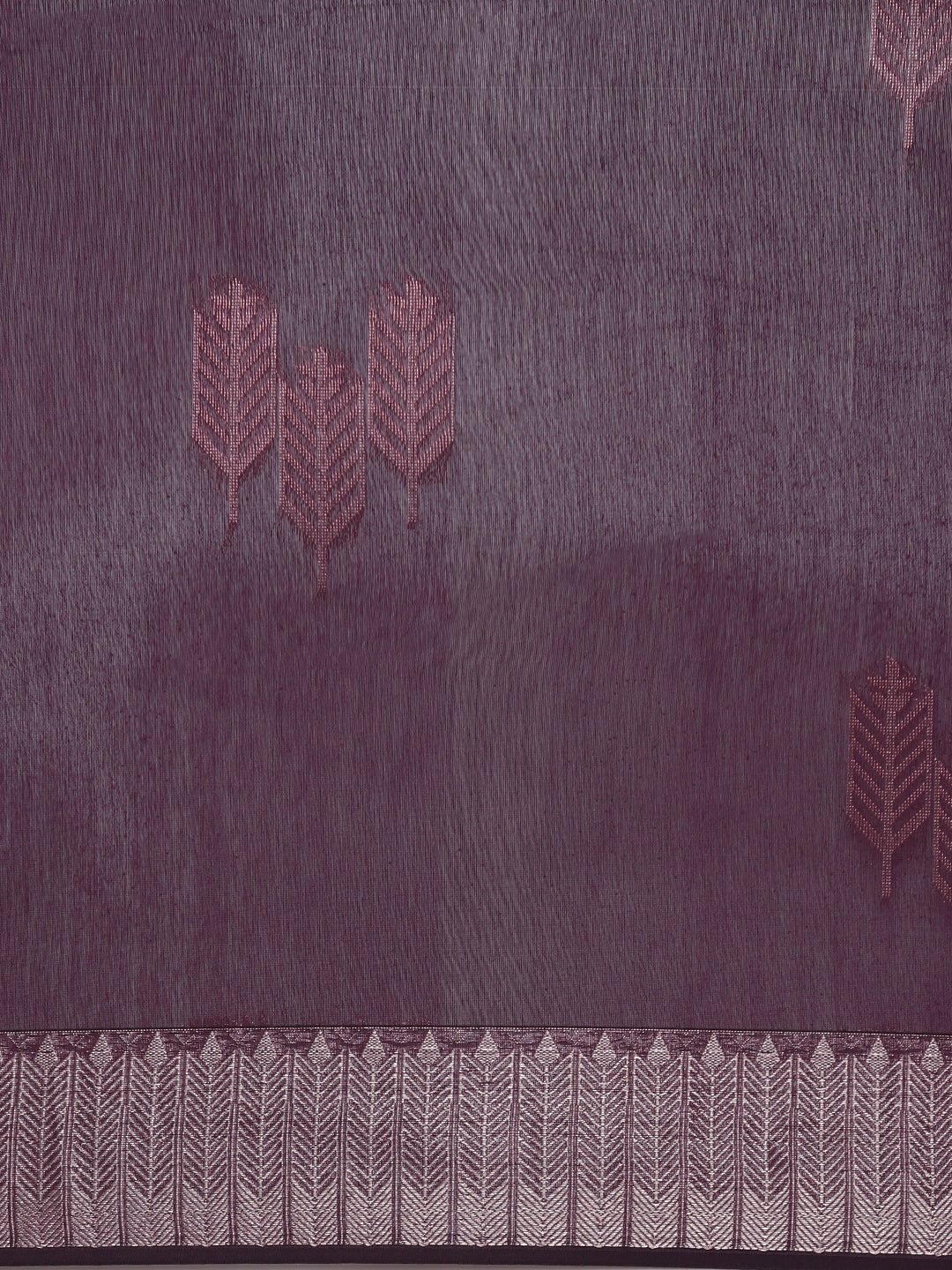 Women Semi Kora Cotton Dark Grape Wine SK128