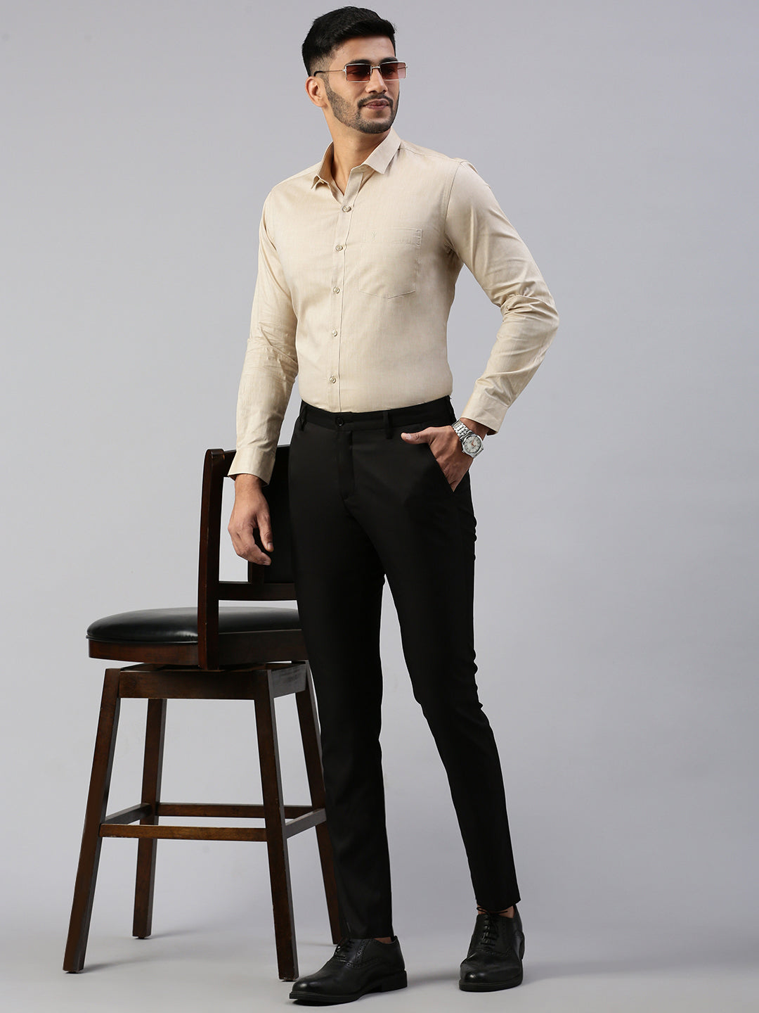 Men 100% Cotton Smart Fit Shirt Sandal CL6 GD1