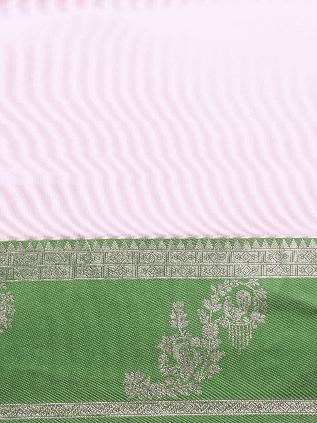 Women Sandal Tissue Saree with Green Border TS64