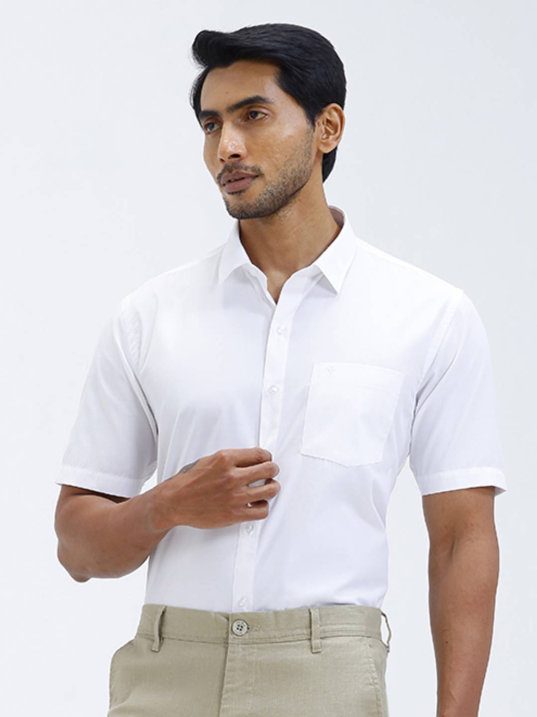 Mens Cotton Rich Half Sleeves Shirt and Pants Combo TR15505