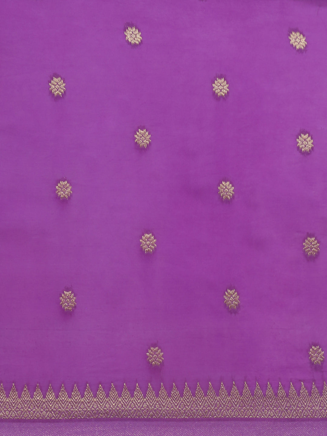 Women Semi Mysore Silk Saree Dark Lavender SS401