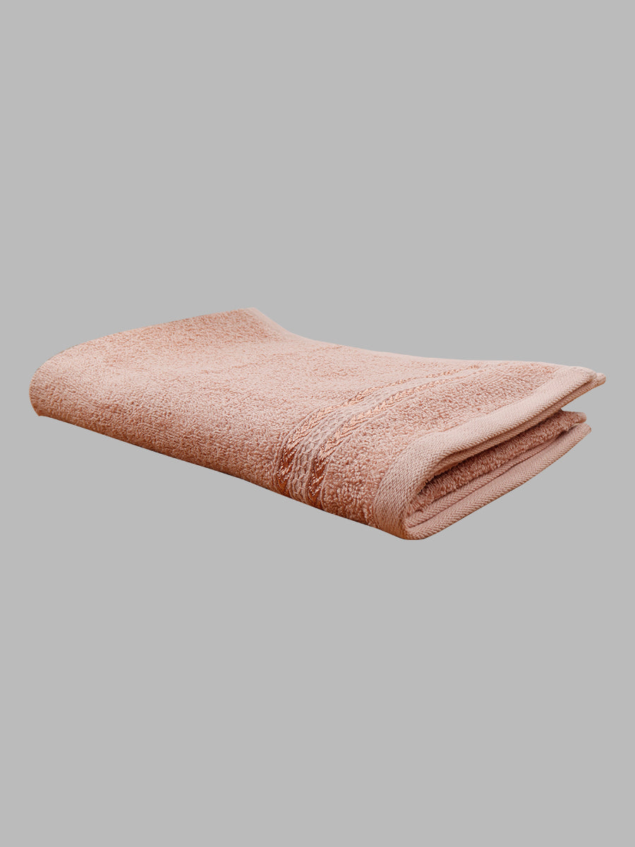 Premium Soft & Absorbent Peach Terry Hand Towel HC7-view three