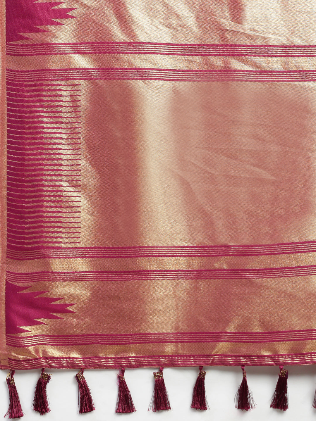 Womens Semi Silk Saree Light Pink SS250